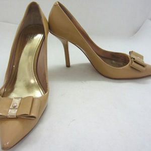 Coach Tan Leather Heels